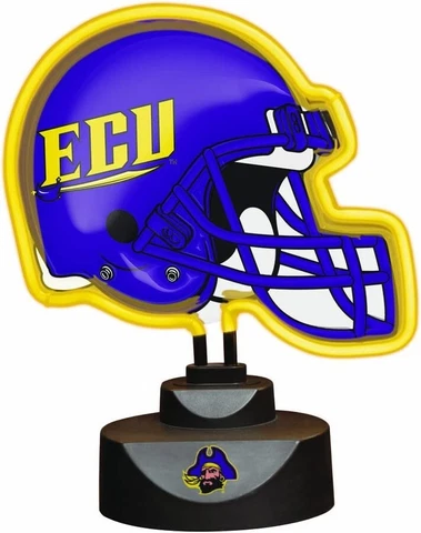 East Carolina University Pirates Neon Helmet Lamp - Purple - The Memory Company Cover