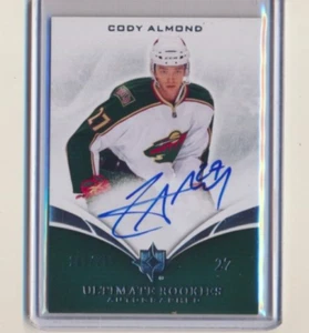 2010-11 Ultimate Collection Rookies Autographed Cody Almond /299 Minnesota Wild - Picture 1 of 1