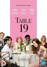 Table 19 [DVD] [2017] [DVD][Region 2] - Anna Kendrick Lisa Kudrow New Sealed