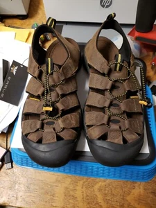 Keen Sandles Newport Mens Bison 14 - Picture 1 of 3