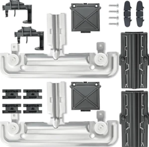 Whirlpool WDF590SAJM0 Dishwasher Upper Top Dishrack Adjuster Kit - Picture 1 of 7