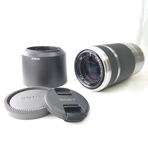 [N.MINT] Sony E 55-210mm f/4.5-6.3 OSS E-Mount Lens SEL55210 Silver From Japan - Picture 1 of 14