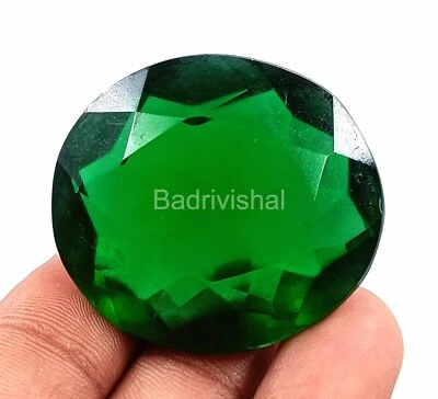 150Ct Certified High Quality Nice Green Moldavite Oval Cut Loose Gemstone - Image 1 of 4