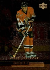 1999-00 Upper Deck Gold Reserve Senators Hockey Card #345 Karel Rachunek SP RC