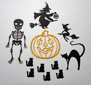 Halloween Die Cuts - Pkt 11 - Picture 1 of 1