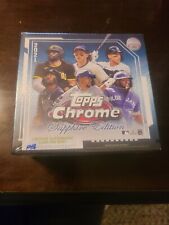 2021 Topps Chrome Baseball Sapphire Hobby Box - New! Sealed!
