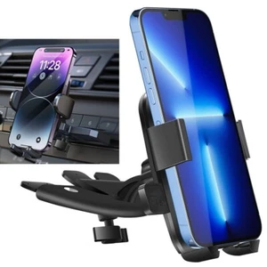 CD Slot Universal Car Cell Phone Mount Holder Magnetic Stand For iPhone Samsung  - Picture 1 of 7