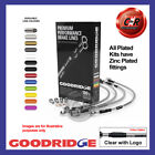For Mercedes 124 Series 280E 2.8 92-93 Zinc CLG Goodridge Brake Hoses SME0300-4P