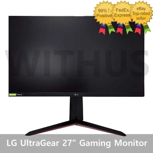 LG 27GP830 Ultra Gear 27" Gaming Monitor QHD 144Hz HDR10 IPS 1ms - Tracking - Picture 1 of 3