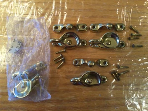 WINDOW SASH SOLID BRASS SWEEP LOCK STYLE WINDOW LOCK - Bild 1 von 3