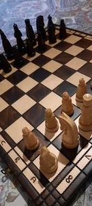 Scacchiera Legno - Foto 1 di 10