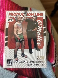 2022 Donruss UFC Production Line Sean O'Malley #8