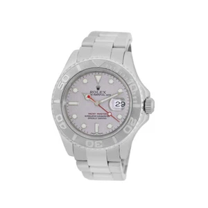 ROLEX Stainless Steel Platinum 40mm Yacht-Master 16622 Warranty Box  MINTY - Picture 1 of 4