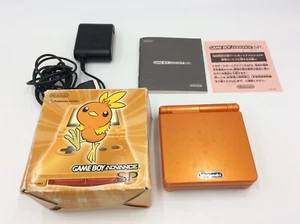 Consola Central Nintendo GameBoy Advance SP Achamo Torchic Pokemon con CAJA #2 - Imagen 1 de 19