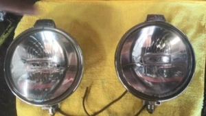 Vintage Lucas Fog Lights - Pair Jaguar Triumph - Picture 1 of 4