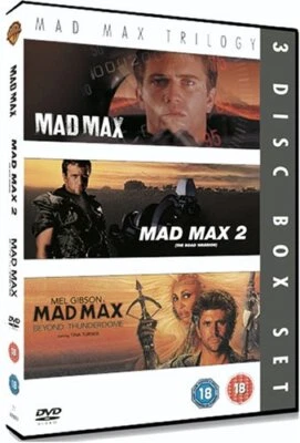 Mad Max Trilogy DVD (2007) Mel Gibson, Miller (DIR) cert 18 3 discs Great Value - Image 1 of 2