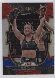 2023 Panini Select UFC Concourse Red & Blue Prizm Tracy Cortez #93
