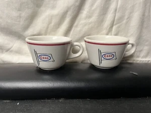Vintage Esso Gas & Öl Tasse Becher Walker China Tee Kaffee 10-34 verglast (2) - Bild 1 von 6