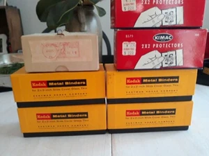 200Kodak Metal Binders B350 for 2x2 Inch Slide Cover Glass,Thin.Kimac Protector - Picture 1 of 7