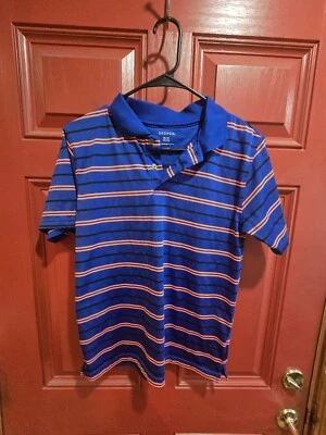 Camisa manga corta George 2 botones talla 14-16 para niños Foto 1 de 4