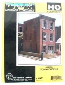 HO Scale Design Preservation Models 11100 Townhouse #3 Kit - Picture 1 of 3