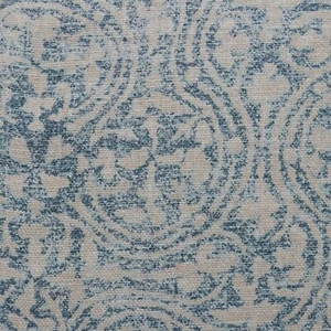 NEW! 10m KERRY JOYCE TEXTILES 100% LINEN; PALOMA Colour: BAY BLUE; RRP £236/m - Picture 1 of 5