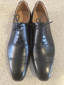 Paul Stuart Men's Hartford Cap-Toe Leather Oxford Shoes Sz 11.5 NBI MSRP $250 - Picture 1 of 10