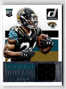 2015 Donruss Rookie Threads T.J. Yeldon Jacksonville Jaguars #DRT-TJY
