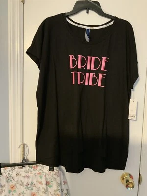 ¡NUEVO!  APT.9 - Juego de 2 piezas para dormir/salón - Talla XXL "BRIDE TRIBE" $32 Foto 1 de 4