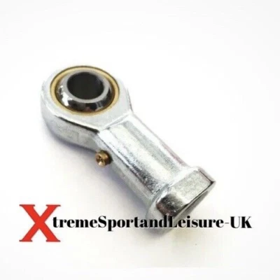 M8 8mm HEMBRA HILO IZQUIERDO ROSADO ROSA ARTICULACIÓN VARILLA DE PISTA EXTREMO COMPLETO CON TUERCA DE BLOQUEO - Imagen 1 de 3