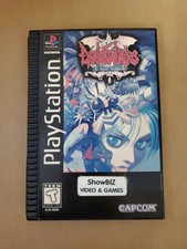 Darkstalkers The Night Warriors Long Box CIB Sony PlayStation 1 1996 PS1 
