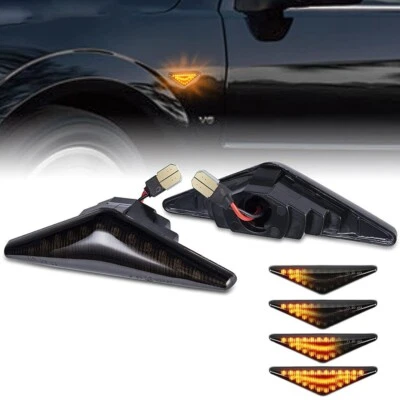 Dynamic LED Side Marker Light For Ford Focus MK I 1998-2004 Mondeo MK III MK3 2x Foto 1 de 4