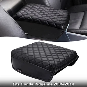 Fits 2006-2014 Honda Ridgeline Center Console Lid Cover Cushion Leather Pad - Picture 1 of 12