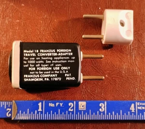 Franzus Model 18 Foreign Travel Converter-Adapter ++ - Picture 1 of 10