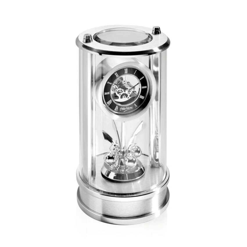 Orologio Ottaviani Home in vetro e metallo con movimento a vista 29781 - Immagine 1 di 1