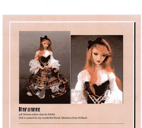 1:12 Visual Dollhouse Doll Dressing Made Easy~Patterns By Dana ...