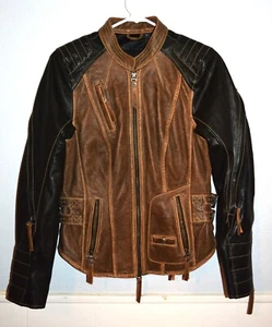 Riding Gear Women's Leather Harley Davidson Jacket Size S - Picture 1 of 11