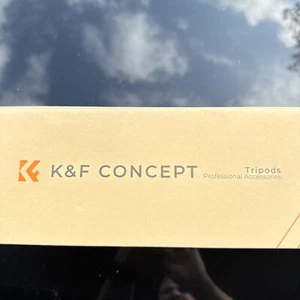 K&F Concept 64 Inch/163cm Camera Tripod Light Weight  Outdoor 360° Ball Head NEW - Picture 1 of 5