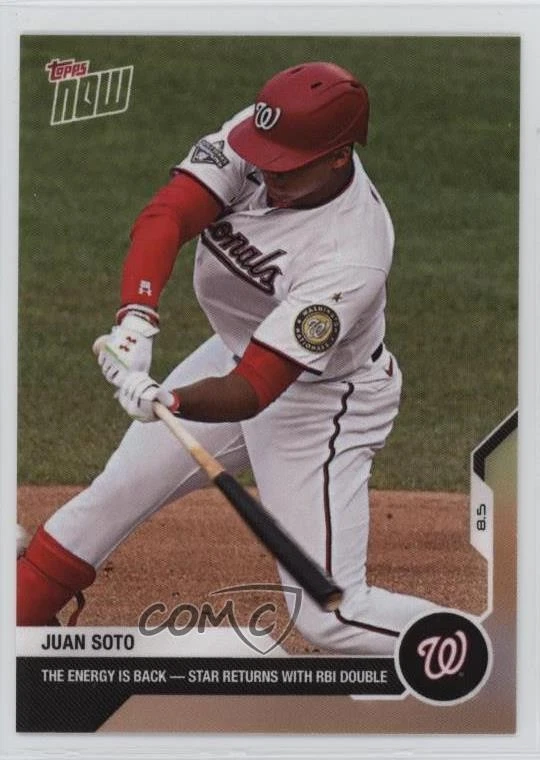 2020 Topps Now /588 Juan Soto #57 - Image 1 of 2