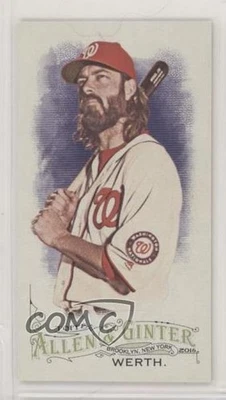 2016 Topps Allen & Ginter Mini No Number Allen & Ginter Back Jayson Werth #35 - Image 1 of 2