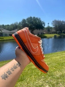Nike SB Dunk Low Orange Lobster Size 8 - Picture 1 of 8