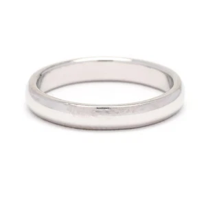 Plain Wedding Band, Platinum, Ring, Plain Platinum Band, Wide Platinum - Picture 1 of 6