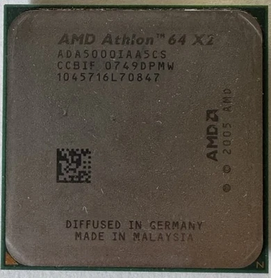 CPU E DISSIPATORE AMD ATHLON 64 X2 5000  3M/2,60GHz/2600MHz SOCKET AM2 65W  - Immagine 1 di 4