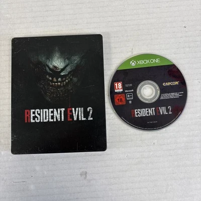 Resident Evil 2 - Microsoft XBOX One Video Game Tin Box - Image 1 of 4