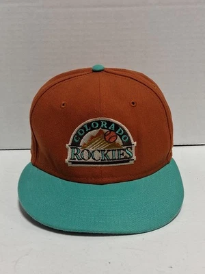 Colorado Rockies New Era 59FIFTY Fitted Hat Size 7 1/8 Cap Coors Field '95 MLB - Image 1 of 4