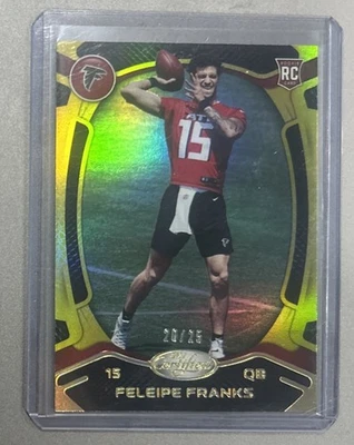 2021 Certified - Feleipe Franks Gold /25 - Image 1 of 2
