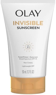 Olay Invisible Sunscreen SPF 35 +Facial Primer 1.7 fl. oz. - Image 1 of 4