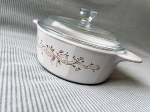 Corning Eternal Beau Vintage Johnson Brothers Casserole With Lid VGC - Picture 1 of 11