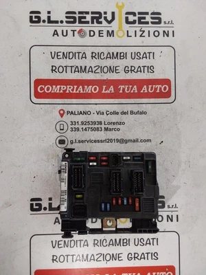 CENTRALINA MODULO UNITA BODY COMPUTER SCATOLA PORTA FUSIBILI CITROEN C3 PICASSO - Immagine 1 di 4