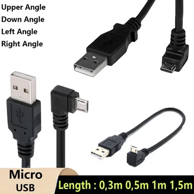Ladekabel Micro USB Datenkabel Handy Schnellladekabel 0.3/ 0.5/ 1/ 1.5 M Länge - Bild 1 von 4